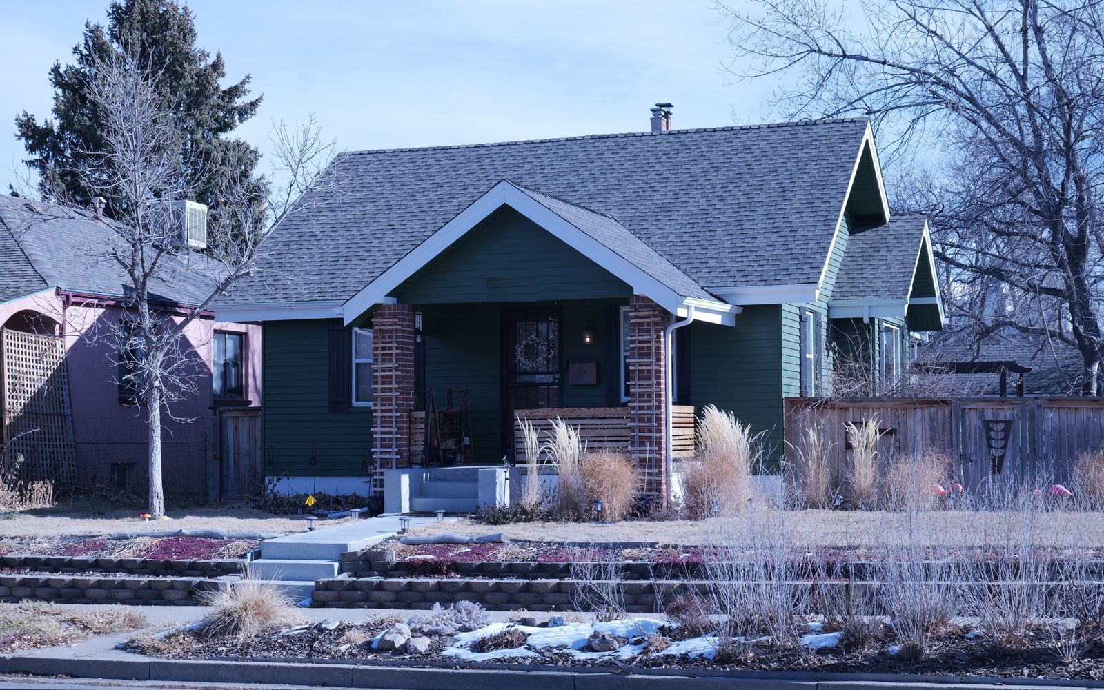 Asphalt shingles, craftsman bungalow